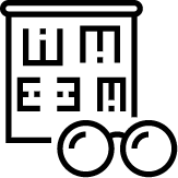 budynek i okulary